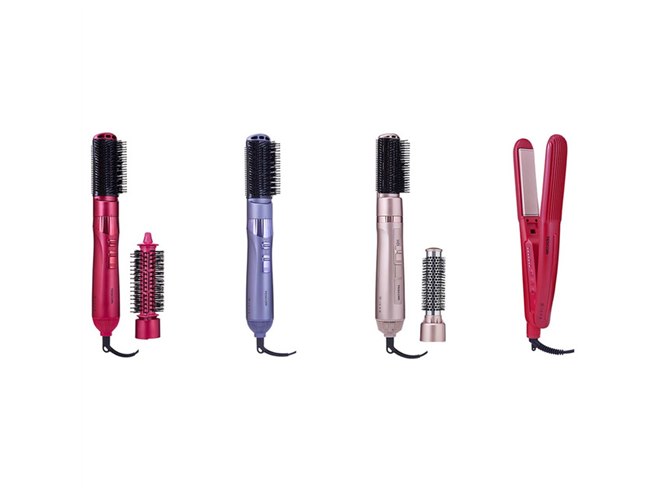 テスコム、豚毛ブラシを採用したマイナスイオン搭載のカールドライヤー