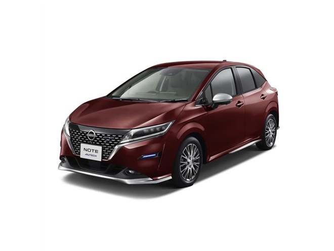 新しいボディーカラーをまとう「日産ノートAUTECH／ノートAUTECH