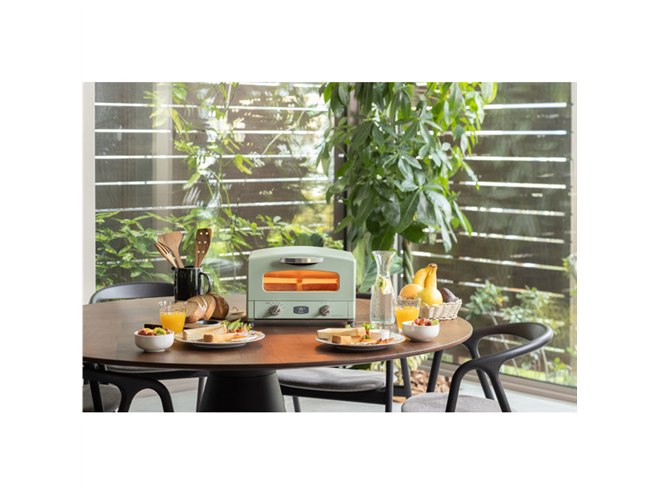 Aladdin AET-GS13C(W) トースター 焼き網付き ラスト1台 日本エー・アイ・シー Aladdin グラファイトトースター 2枚焼き