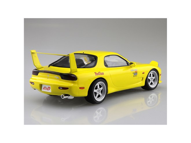 第1巻仕様など、「頭文字D」より高橋啓介の「RX-7」塗装済み模型