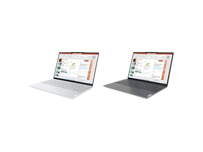 レノボ、耐久性にすぐれた13.3型スリムノートPC「Yoga Slim 770i