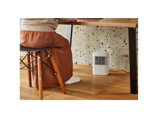 シロカ 温度調節・人感センサー付き 足元ヒーター まめポカ SH-T131足元ヒーター/温度調節可能/人感センサー搭載/脱衣所トイレ対応 シロカ公式温度調節・人感センサー付き 足元ヒーター