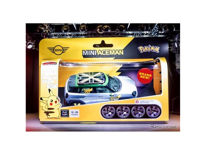 次世代MINIの車内に「ピカチュウ」出現、ゲームとの連携を提案 - 価格.com