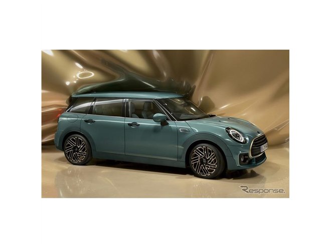 見たこともない」グリーンの特別仕様車、MINIクラブマンに誕生 - 価格.com