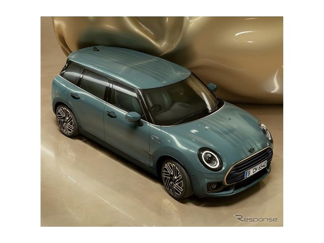 見たこともない」グリーンの特別仕様車、MINIクラブマンに誕生 - 価格.com