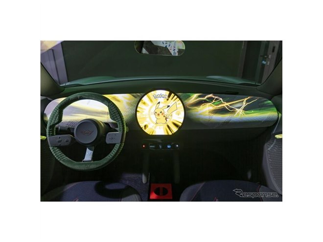 車内で「ピカチュウ」と遊べる！次世代 MINI をゲームショーで提案