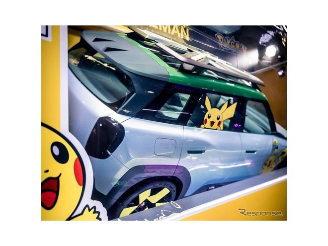 車内で「ピカチュウ」と遊べる！次世代 MINI をゲームショーで提案