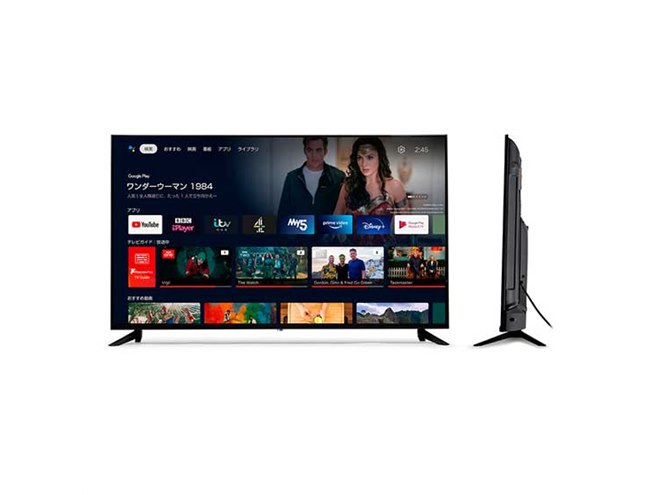 ドンキの「チューナーレス4Kスマートテレビ」が発売開始、ついに4K解像度対応に - 価格.com