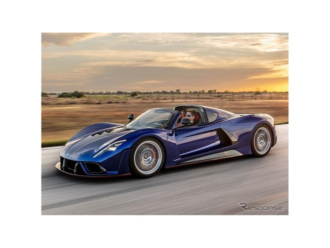 1817馬力ツインターボで最高速483km/h以上、世界最速ロードスターを