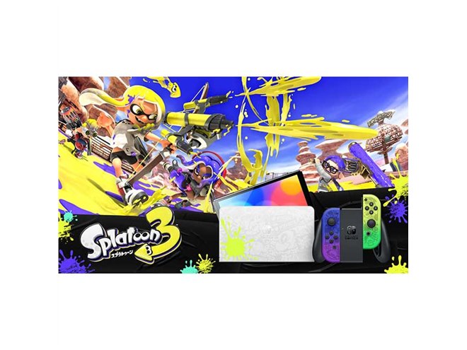 スプラトゥーン3」デザインのNintendo Switchが発売開始、ソフト発売は9月9日！ - 価格.com