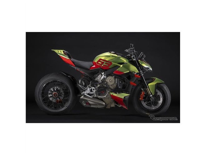 ドゥカティのランボルギーニ仕様バイク、『ウラカンSTO』と同じ