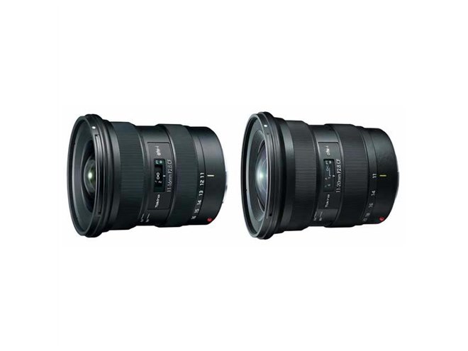 トキナー、クリーニングクロス付きのAPS-C用広角ズームレンズ2モデルを