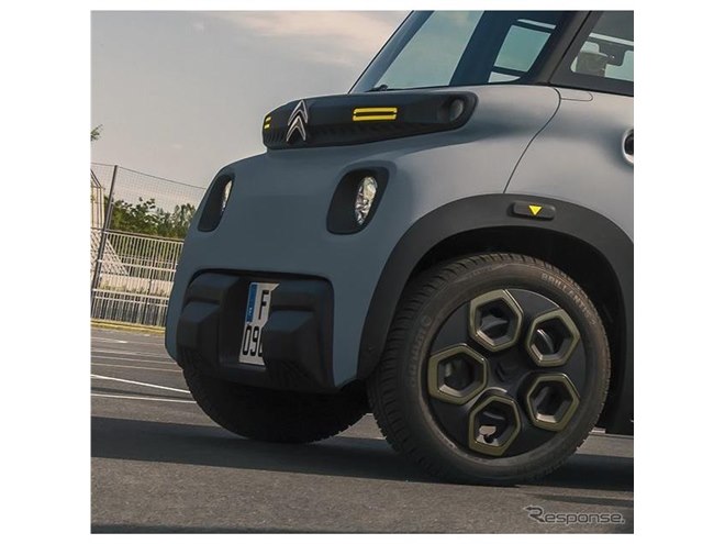 シトロエンのシティコミューターEV『アミ』、イエローアクセント仕様が