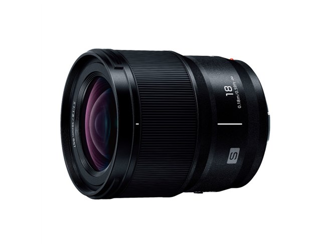 レンズ(単焦点) LUMIX S-S18 パナソニック、大口径超広角単焦点「LUMIX S 18mm F1.8 S-S18