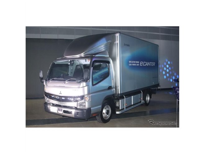 三菱ふそう eキャンター 新型】選択肢は28車種：初代以来5年の