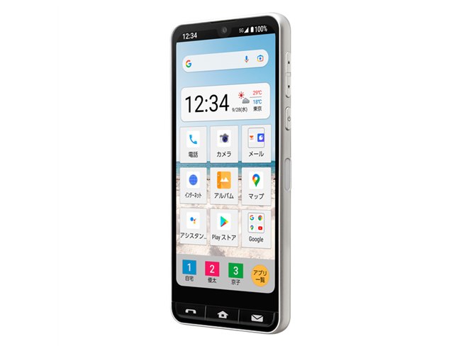 【未使用】BASIO Active au au、4000mAhバッテリー搭載の5.7型スマホ「BASIO active」発売日