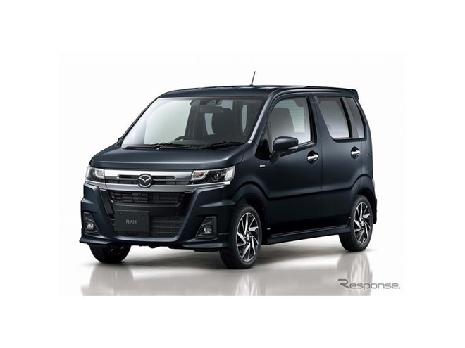 マツダ フレア、ターボ車を追加…上級モデルはスポーティなデザインに