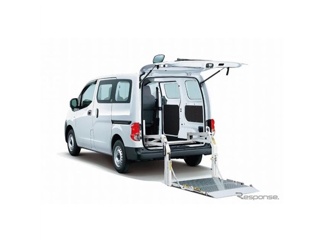 日産 NV200バネット、バン4WDの積載量アップ…車中泊仕様にバン