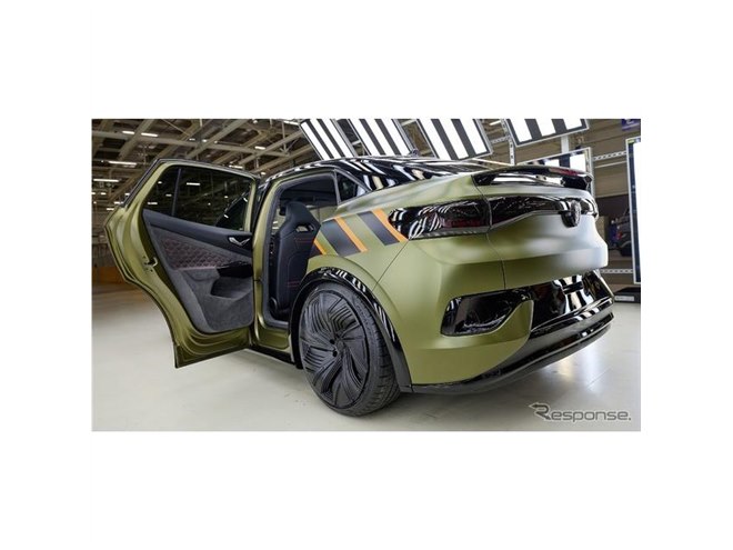 VWの電動SUVクーペ、ランボルギーニ純正グリーンで登場 - 価格.com