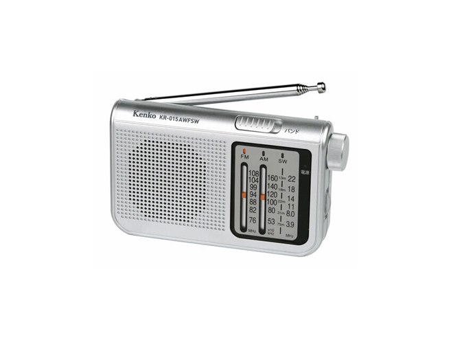 ケンコー、AM/FM/短波放送の受信に対応したポータブルラジオ「KR-015AWFSW」 - 価格.com