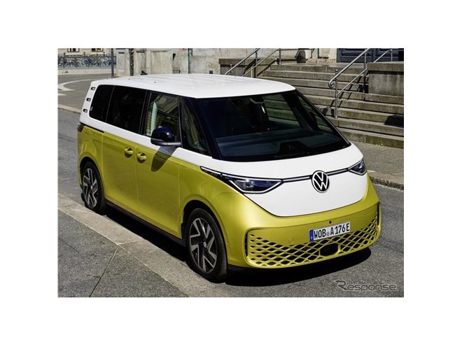 VW『ID.Buzz』、乗用ミニバンの航続は423km…欧州納車は今秋から - 価格.com