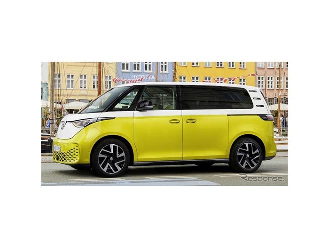 新品 1/43 VW純正 新型フォルクスワーゲン ID Buzz イエロー VW『ID.Buzz』、乗用ミニバンの航続は423km…欧州納車は今秋から - 価格.com