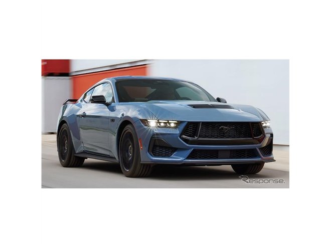フォード マスタング 新型、史上最強のV8に6速MT…デトロイトモーター