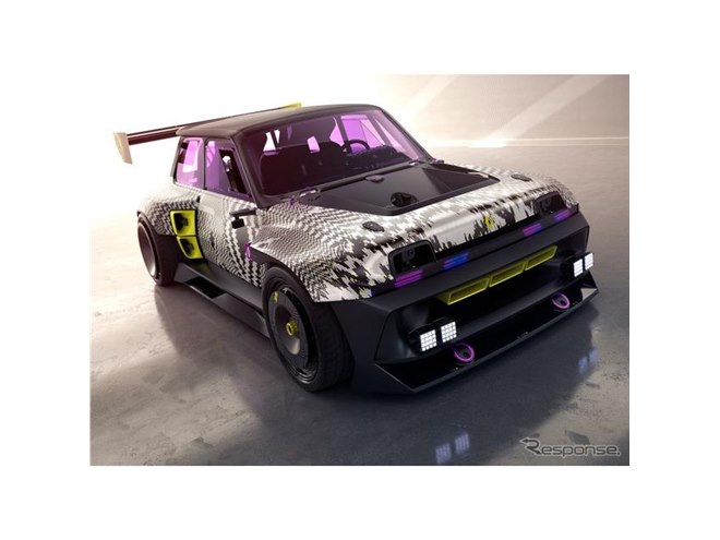 ルノーのWRCマシン『5ターボ』、EVで甦る…380馬力ツインモーター