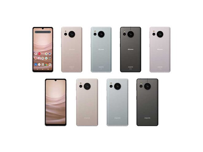 ドコモ・au/UQ、1/1.55型センサーカメラ搭載の「AQUOS sense7」を11月