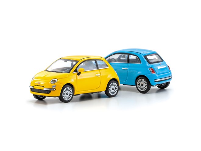 FIAT500」が1/64ミニカーに、京商「KYOSHO MINI CAR & BOOK」第12弾 - 価格.com