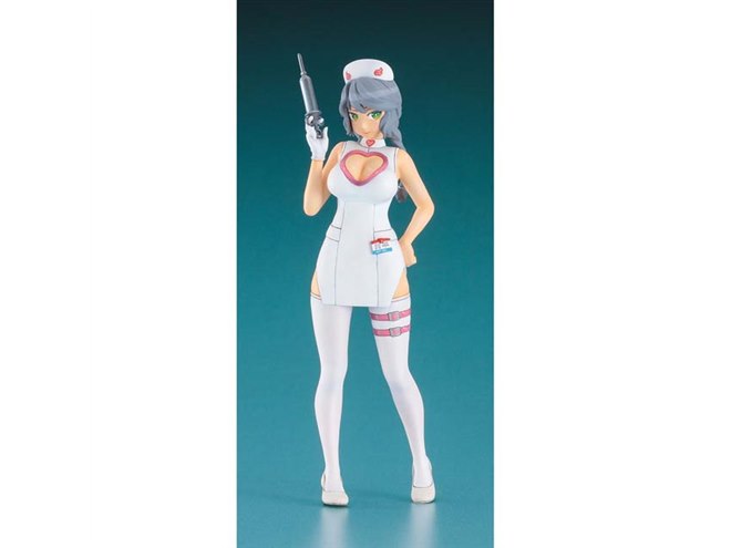 ハセガワ、キュートなナース服姿の模型「サーシャ・イリユーシナ