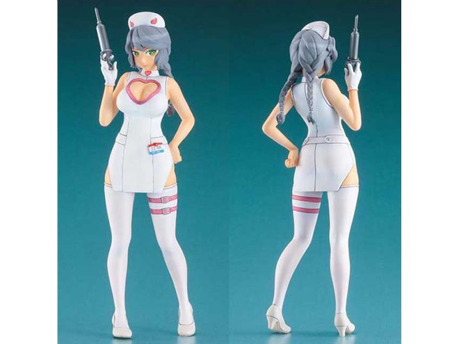 ハセガワ、キュートなナース服姿の模型「サーシャ・イリユーシナ
