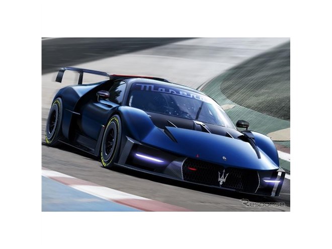 マセラティの新型スーパーカー、740馬力のサーキット専用車…新写真を