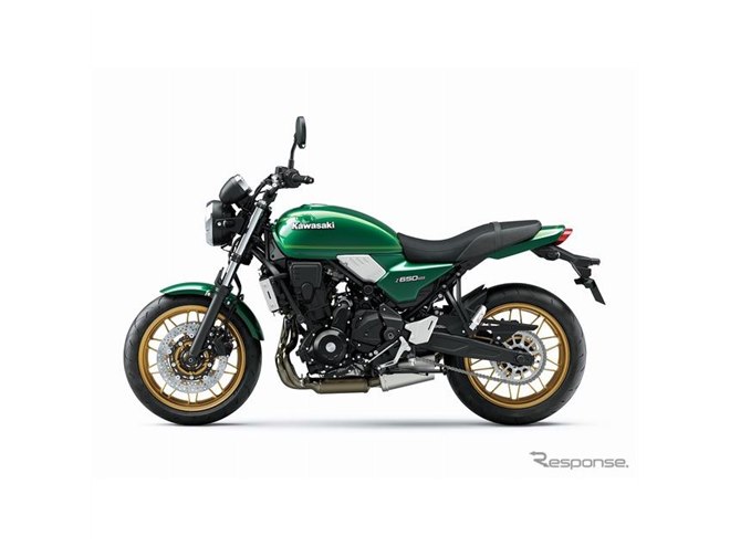 カワサキ Z650RS、新色メタリックムーンダストグレー×エボニーを