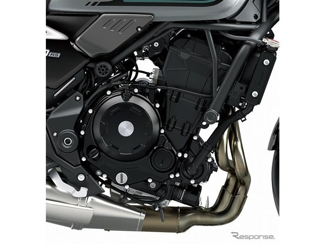 カワサキ Z650RS、新色メタリックムーンダストグレー×エボニーを