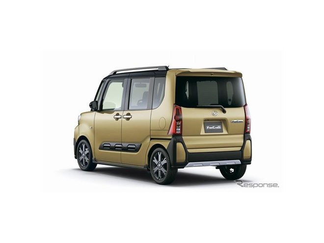 ダイハツ タント 改良新型】アウトドアモデル「ファンクロス」を追加