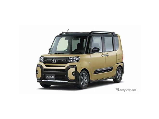 ダイハツ タント 改良新型】アウトドアモデル「ファンクロス」を追加