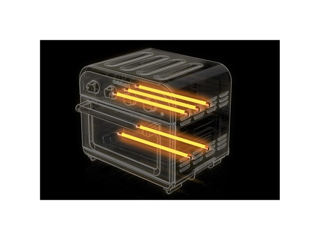 クイジナート、スチーム機能を搭載したノンフライオーブン