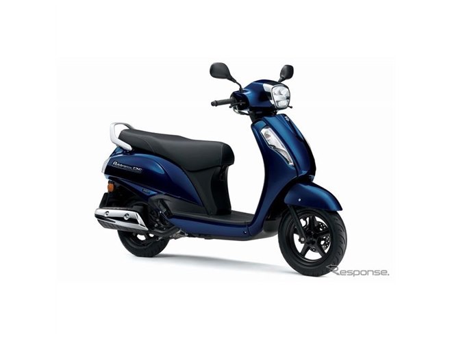 スズキ、バーグマンストリート125EX 新型を世界初公開…インターモト