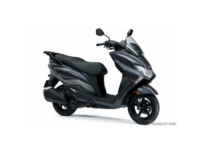 スズキ、バーグマンストリート125EX 新型を世界初公開…インターモト