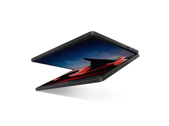 レノボ、16.3型の折りたたみ有機ELを採用した「ThinkPad X1 Fold レノボ、16.3型の折りたたみ有機ELを採用した「ThinkPad X1 Fold