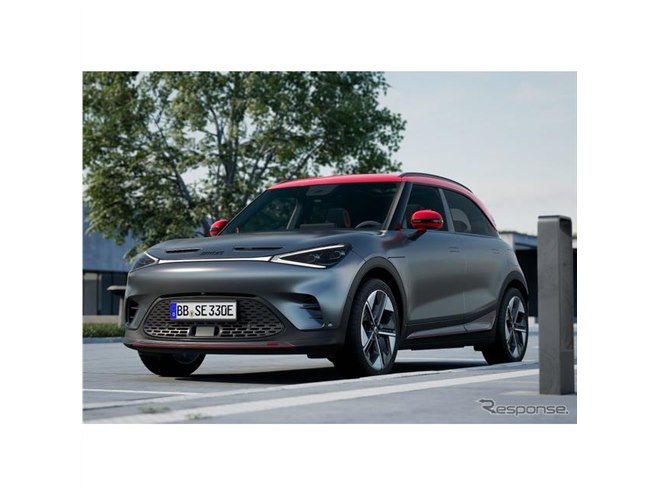 スマート EV 新型、「ブラバス」が428馬力に強化…2023年欧州受注開始へ