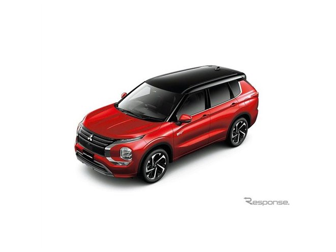 ブラックアクセントで精悍さアップ、『アウトランダーPHEV』に特別仕様