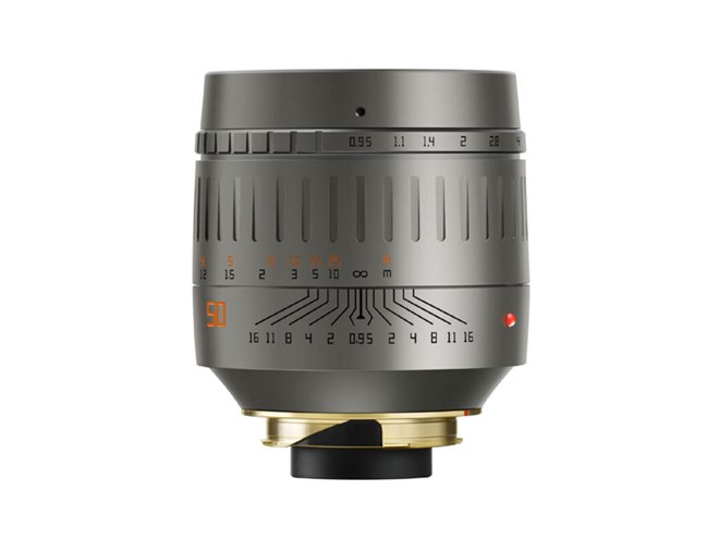 TTArtisan、ライカM用「50mm f/0.95 ASPH」にチタンカラーモデル