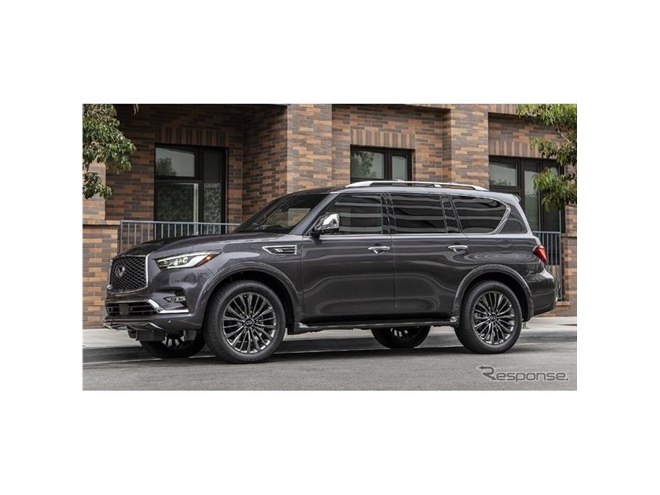 インフィニティの最上位SUV『QX80』、400馬力V8搭載…2023年型を米国