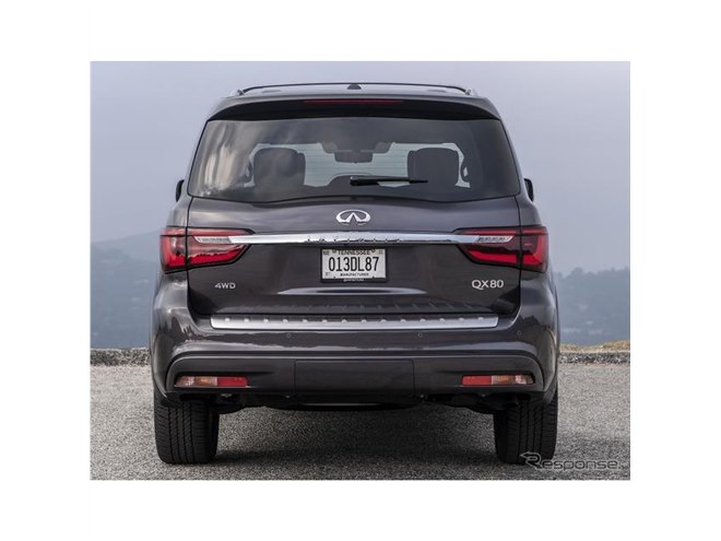 インフィニティの最上位SUV『QX80』、400馬力V8搭載…2023年型を米国