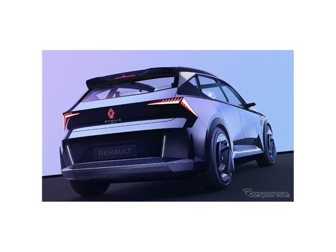 ルノーのミニバン『セニック』次期型、EVで提案…パリモーター