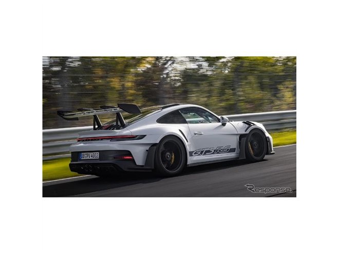 ポルシェ 911 GT3 RS 新型、ニュルアタック…ベース車から10秒以上短縮