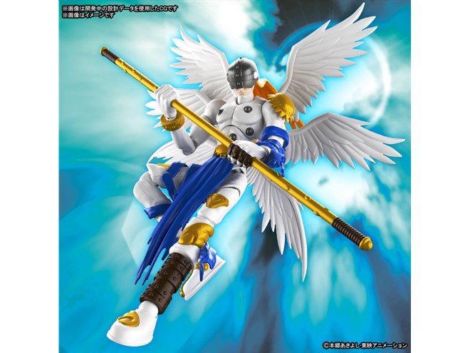 バンダイ、6枚の翼すべてが個別に可動する「Figure-rise Standard
