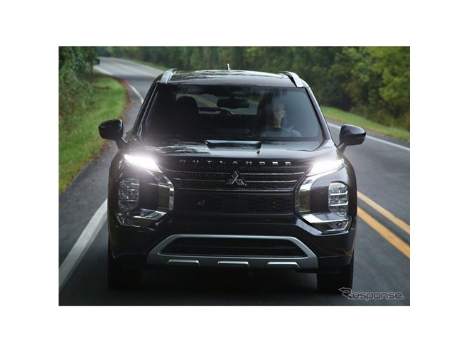 三菱 アウトランダーPHEV 新型、エンジン併用の航続は676kmに…米国仕様